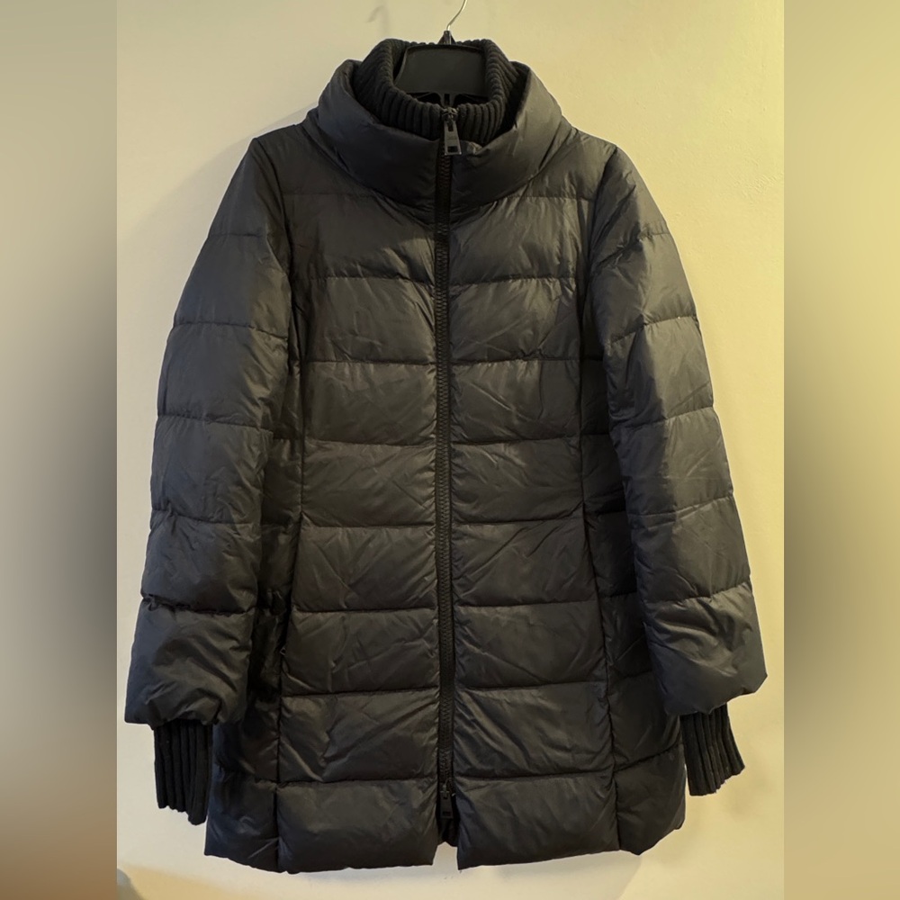 Herno Womens Black Puffer Parka Size US 10